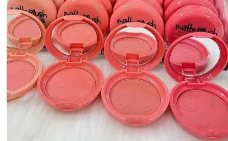 Pink Matte Blush Powder Sheer Coverage