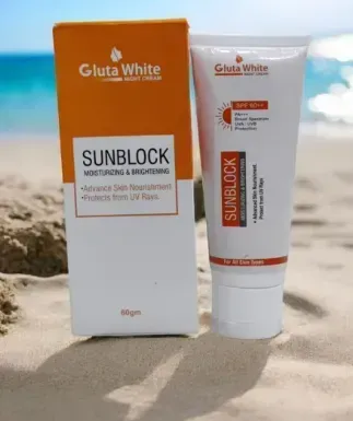 Gluta White Sunblock SPF 60+ All Skin Types