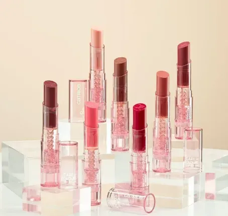 Korean Velvet Glossy Lipstick 2 Pcs Multicolor