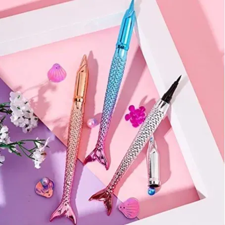 Waterproof Black Eyeliner Pen Mermaid Design
