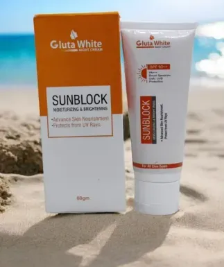 Gluta White Sunblock SPF 60+ All Skin Types